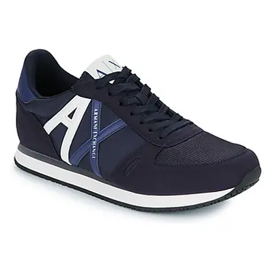 Armani Exchange XUX017 men's Shoes (Trainers) in Marine