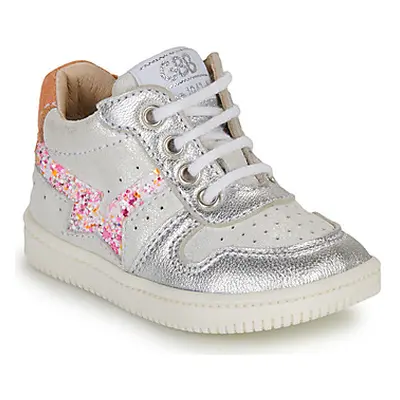 GBB BOUBI girls's Children's Shoes (High-top Trainers) in White