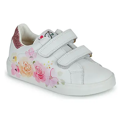 Pablosky 201808-C girls's Children's Shoes (Trainers) in White