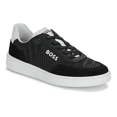 BOSS CASUAL J50858 boys's Children's Shoes (Trainers) in Black