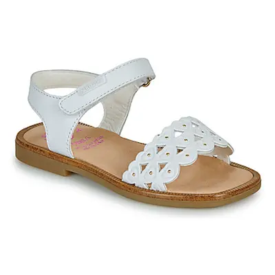 Pablosky 427400 girls's Children's Sandals in White