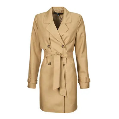 Vero Moda VMCELESTE women's Trench Coat in Beige