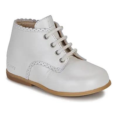 Little Mary VIVALDI girls's Children's Shoes (High-top Trainers) in White