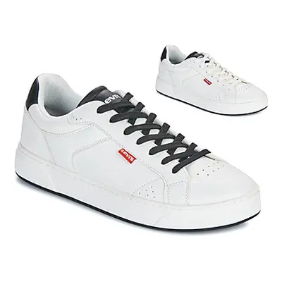 Levis RUCKER men's Shoes (Trainers) in White