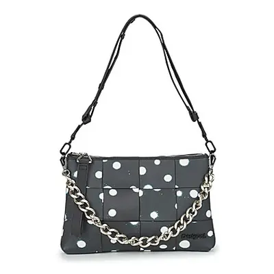 Desigual NEW SPLATTER DORTMUND MAXI women's Shoulder Bag in Black