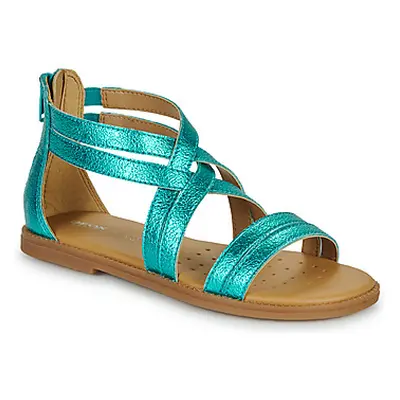 Geox J SANDAL KARLY GIRL girls's Children's Sandals in Blue