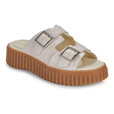 Clarks TORHILL SLIDE women's Sandals in White