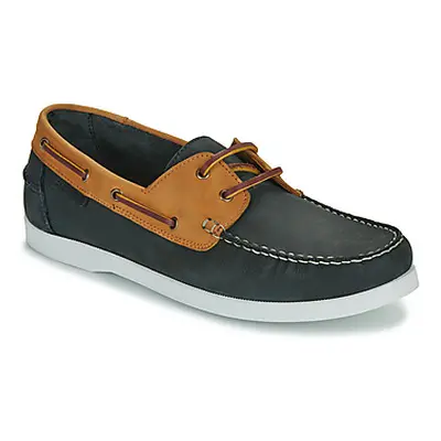 Carlington BORSI men's Boat Shoes in Blue