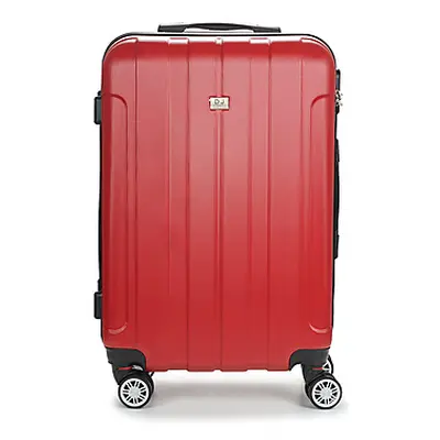 David Jones BA-1050-4 women's Hard Suitcase in Red