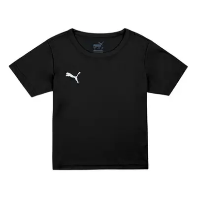 Puma TEAMRISE MATCH DAY boys's Children's T shirt in Black