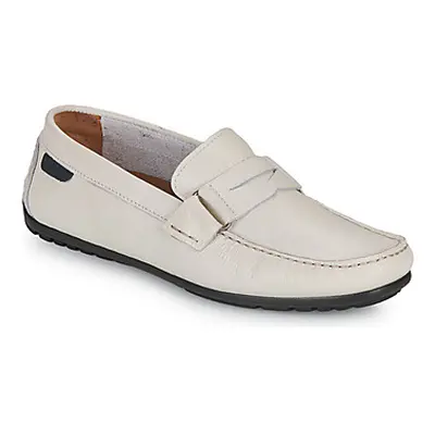 Pellet NECO men's Loafers / Casual Shoes in White