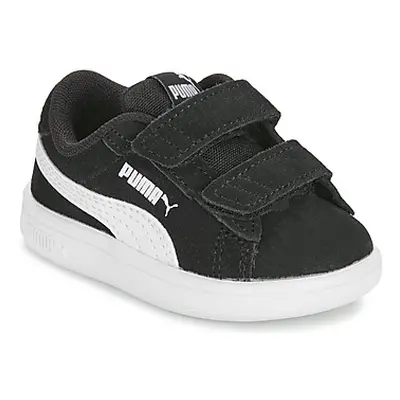 Puma SMASH 3.0 INF boys's Children's Shoes (Trainers) in Black