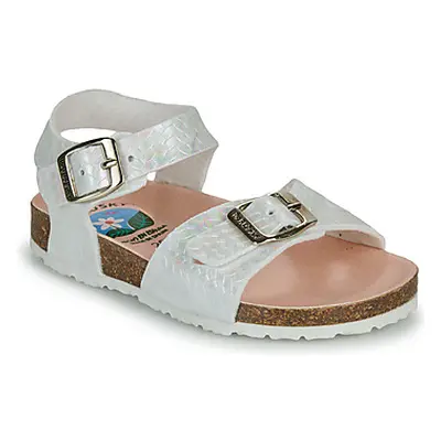 Pablosky 428400 girls's Children's Sandals in White