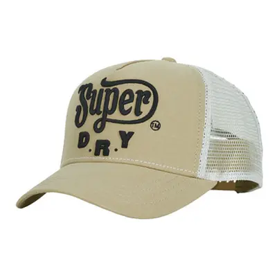 Superdry DIRT ROAD TRUCKER CAP women's Cap in Beige