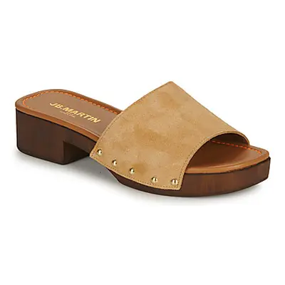 JB Martin APRIL women's Mules / Casual Shoes in Brown