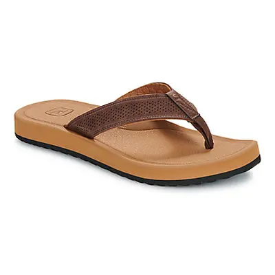 Rip Curl CHIBA men's Flip flops / Sandals (Shoes) in Brown