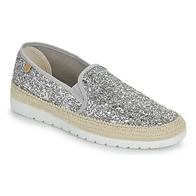 Verbenas NURIA GLITTER women's Espadrilles / Casual Shoes in Silver