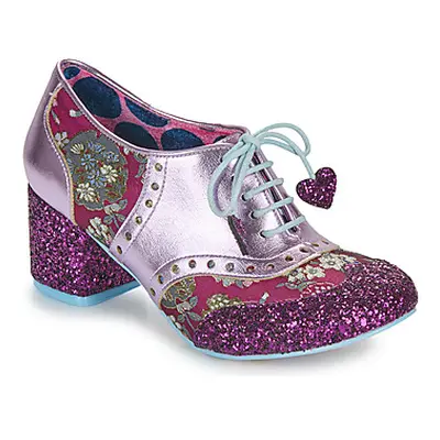 Irregular Choice CLARA BOW women's Smart / Formal Shoes in Purple