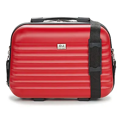 David Jones BA-1050-4-vanity men's Hard Suitcase in Red