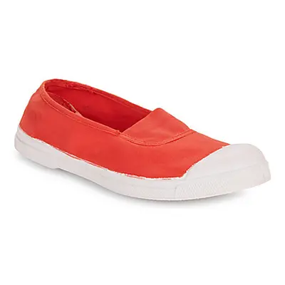 Bensimon TENNIS ELASTIQUE women's Slip-ons (Shoes) in Red