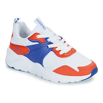 Kappa MONTERO JR boys's Children's Shoes (Trainers) in White