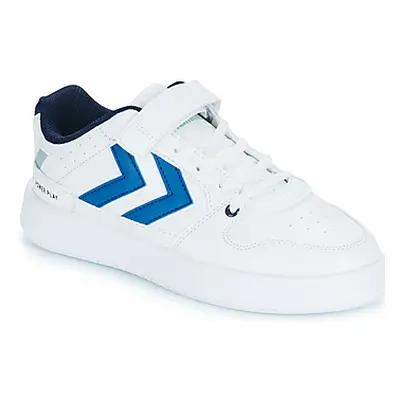 Hummel ST. POWER PLAY JR boys's Children's Shoes (Trainers) in White