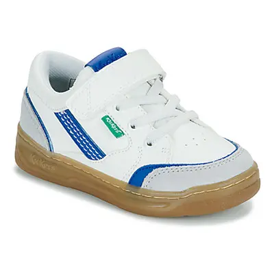 Kickers KOUIC boys's Children's Shoes (Trainers) in White