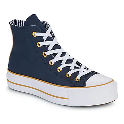 Converse CHUCK TAYLOR ALL STAR LIFT women's Shoes (High-top Trainers) in Blue