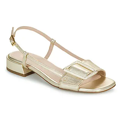 Fericelli PANILA women's Sandals in Gold