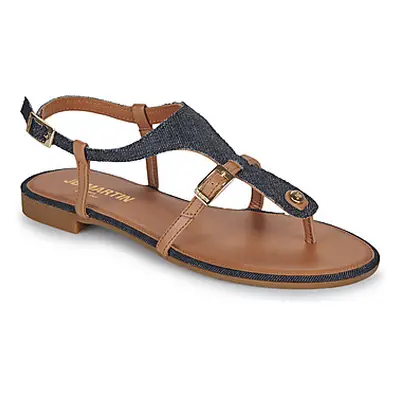 JB Martin AISSA women's Sandals in Blue