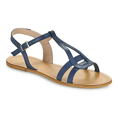 So Size DURAN women's Sandals in Blue