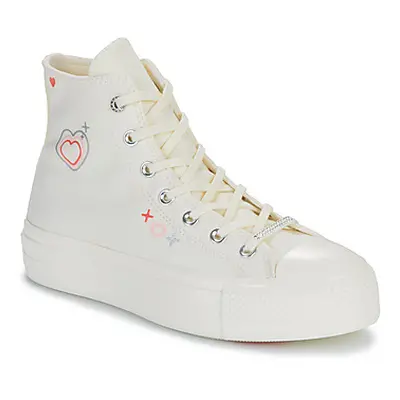 Converse CHUCK TAYLOR ALL STAR LIFT women's Shoes (High-top Trainers) in White