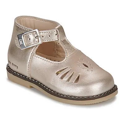 Little Mary SURPRISE girls's Children's Shoes (High-top Trainers) in Gold