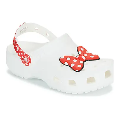 Crocs Disney Minnie Mouse Cls Clg K girls's Children's Clogs (Shoes) in White