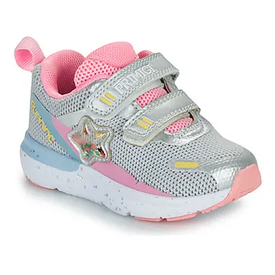 Primigi BABY RUNNER girls's Children's Shoes (Trainers) in Silver