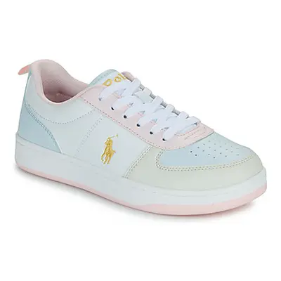 Polo Ralph Lauren POLO COURT II girls's Children's Shoes (Trainers) in Multicolour