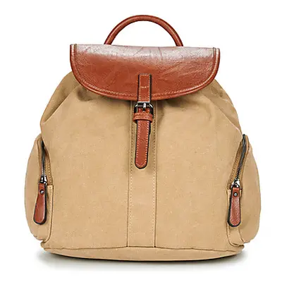 Casual Attitude ELLA women's Backpack in Beige