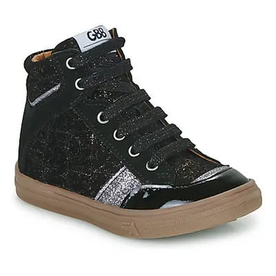 GBB LAURETTE girls's Children's Shoes (High-top Trainers) in Black