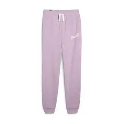 Puma ESS+ BLOSSOM SWEATPANTS G girls's Children's Sportswear in Purple