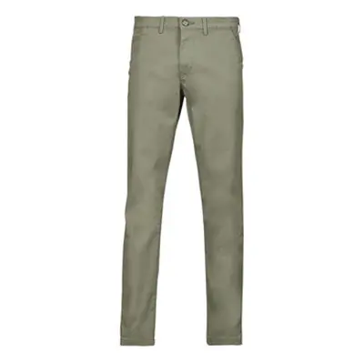 Selected SLHSLIM-NEW MILES 175 FLEX CHINO men's Trousers in Green