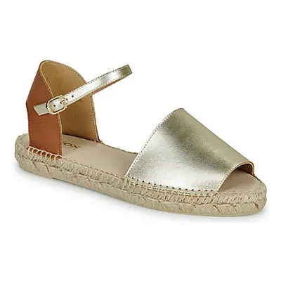 Geox D LAMPEDUSA women's Sandals in Gold