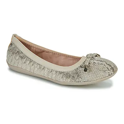 Les Petites Bombes AVA women's Shoes (Pumps / Ballerinas) in Beige