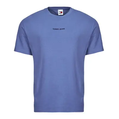 Tommy Jeans TJM REG S NEW CLASSICS men's T shirt in Blue