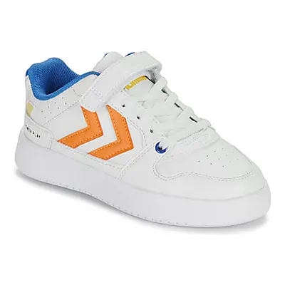 Hummel ST. POWER PLAY JR girls's Children's Shoes (Trainers) in White