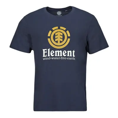 Element VERTICAL SS men's T shirt in Marine