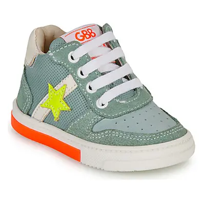 GBB RIKKIE boys's Children's Shoes (High-top Trainers) in Green