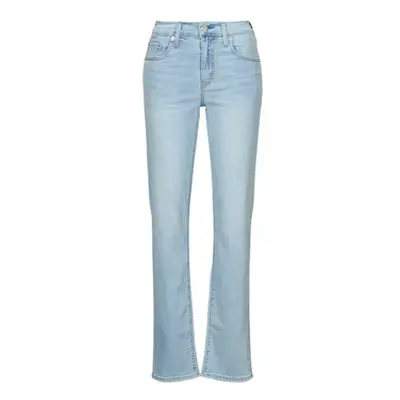 Levis 724 HIGH RISE STRAIGHT Lightweight women's Jeans in Blue