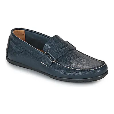 Pellet NECO men's Loafers / Casual Shoes in Marine