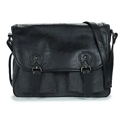 Casual Attitude AMY men's Messenger bag in Black