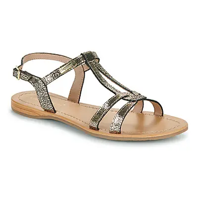 Les Tropéziennes par M Belarbi HACKLIO women's Sandals in Gold